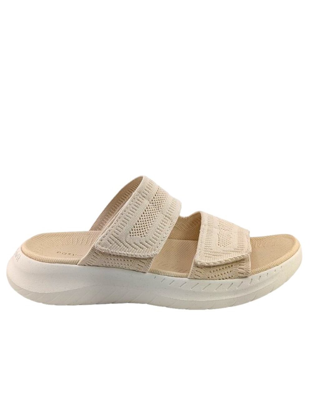 Easy Spirit Dashtyn Double Band Slip-On Sandals Light Natural US Size 7